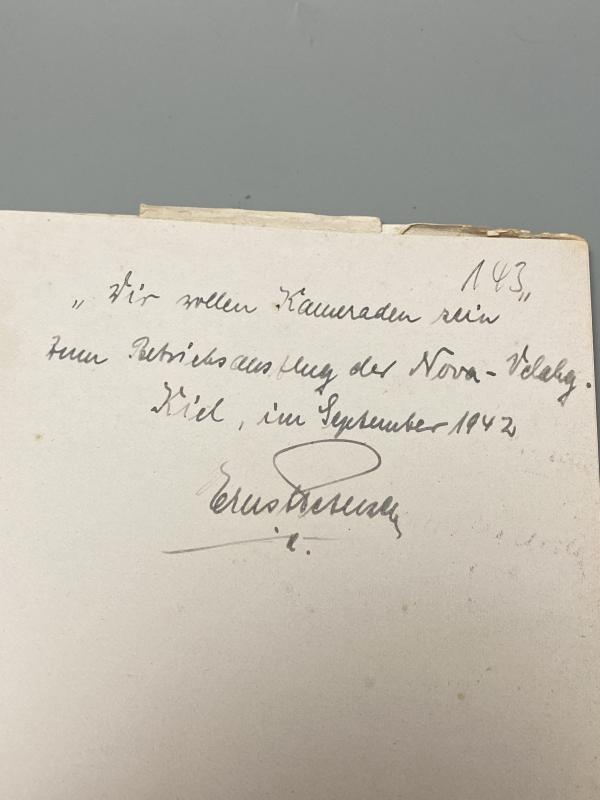 1937 German Photographic Book by Heinrich Hoffmann – “Hitler Abseits vom Alltag”