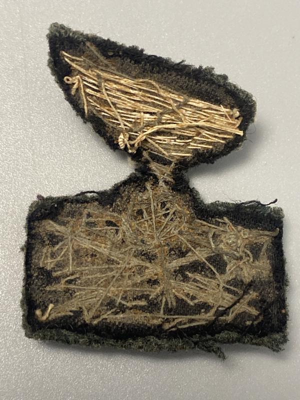 WWII Italian Army Engineer Officer Bullion Cap Badge – Regio Esercito Genio