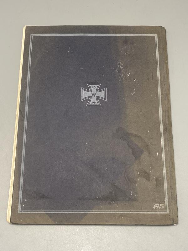 1915 German WWI Chronicle Yearbook – Um Vaterland und Freiheit, Vol. III