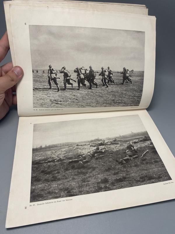 1915 German WWI Chronicle Yearbook – Um Vaterland und Freiheit, Vol. III