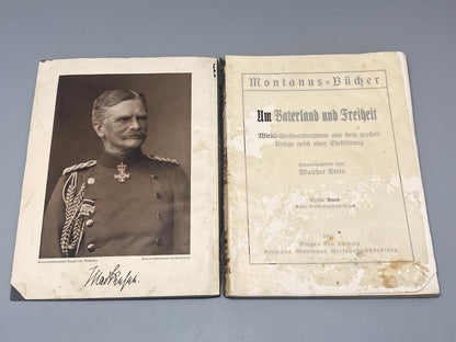 1915 German WWI Chronicle Yearbook – Um Vaterland und Freiheit, Vol. III