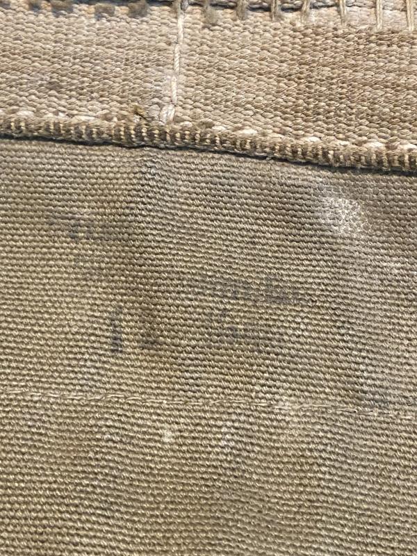 WWII German Afrika Korps Backpack – British Captured, Named J.D. Wilkinson (1941)