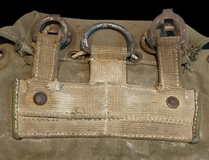 WWII German Afrika Korps Backpack – British Captured, Named J.D. Wilkinson (1941)