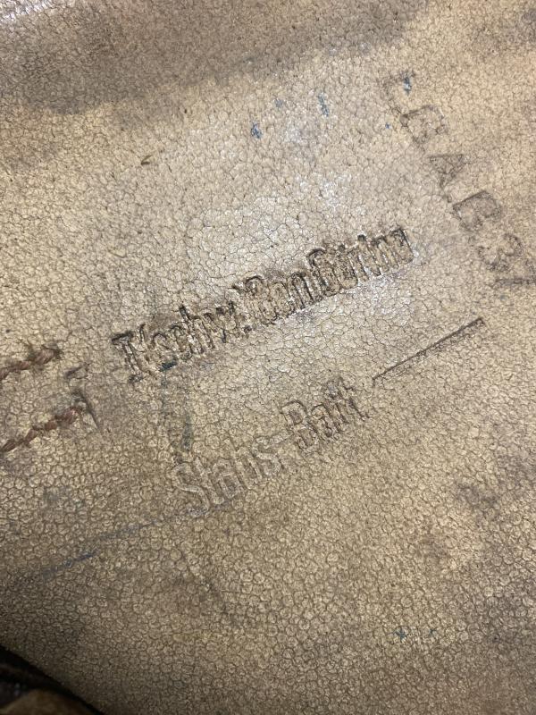 WWII Luftwaffe Map Case (Karten Tasche) – Hermann Göring Division, Dated 1937 (Captured Example)