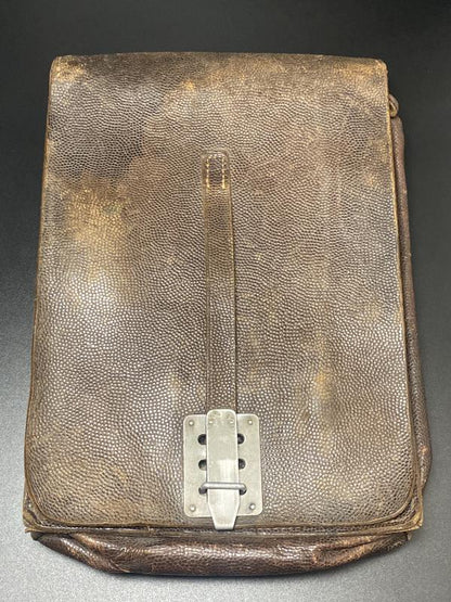 WWII Luftwaffe Map Case (Karten Tasche) – Hermann Göring Division, Dated 1937 (Captured Example)