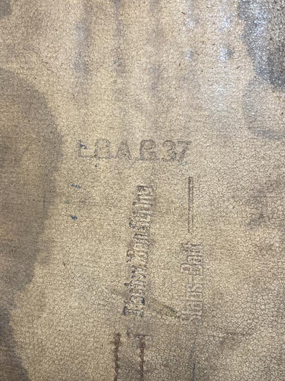 WWII Luftwaffe Map Case (Karten Tasche) – Hermann Göring Division, Dated 1937 (Captured Example)