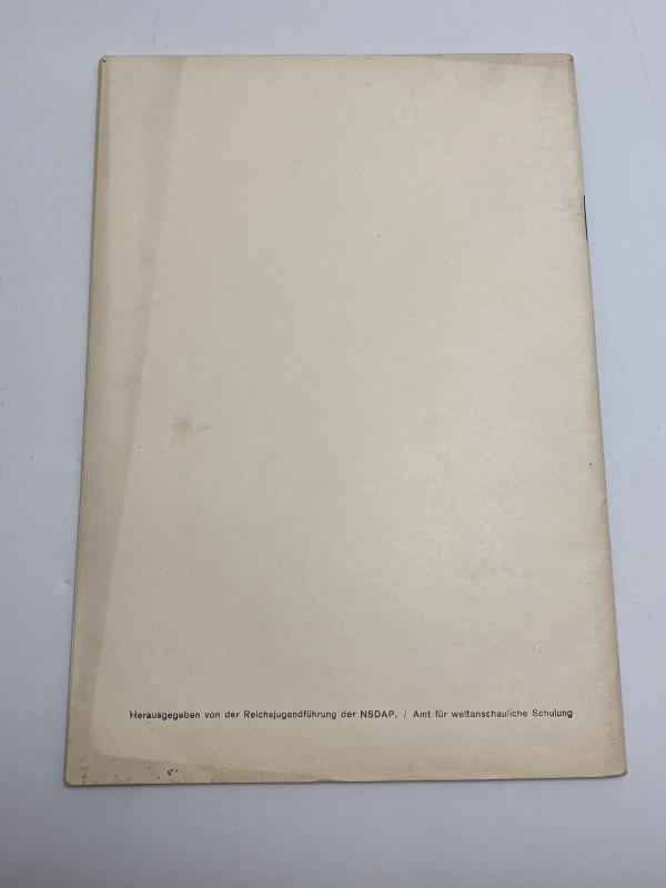 1939 Jungmädelschaft Booklet “Hermann Göring” – Ausgabe B, Original Pre-War Youth Publication