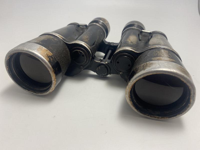 WWII German Kriegsmarine 7x50 Binoculars – blc Maker Code, Naval Issue