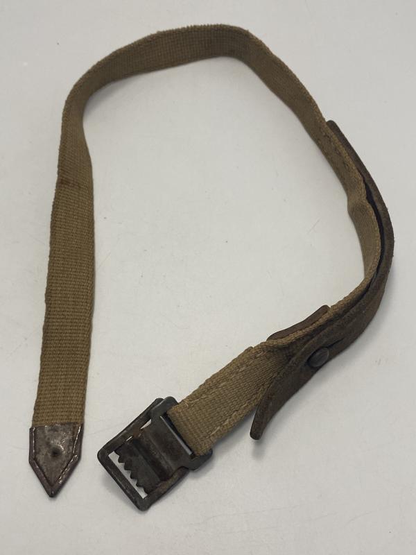 WWII German Afrika Korps (DAK) Tropical Webbing Equipment Strap – Original Field Gear