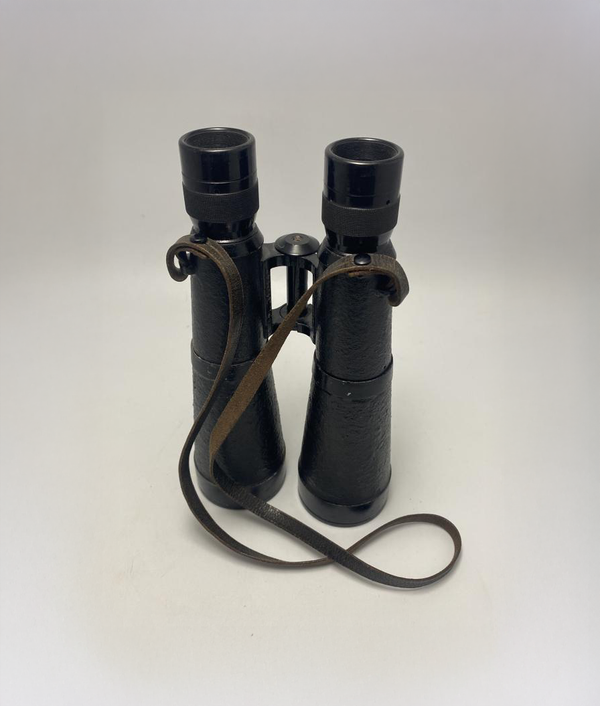 WWII German 7×50 Panzer Dienstglas Binoculars – Hensoldt “Ice-Cream Cone” (bmj)