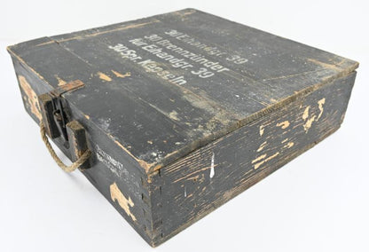 WWII German Army Ei-Handgranaten 39 Ammunition Box (1943 Dated)