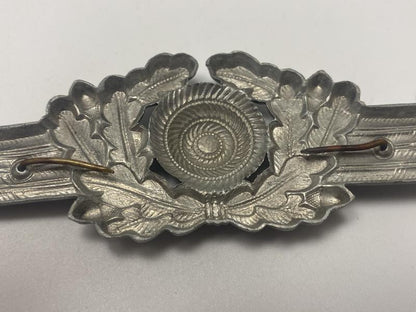 WWII German Luftwaffe Visor Cap Cockade with Winged Wreath