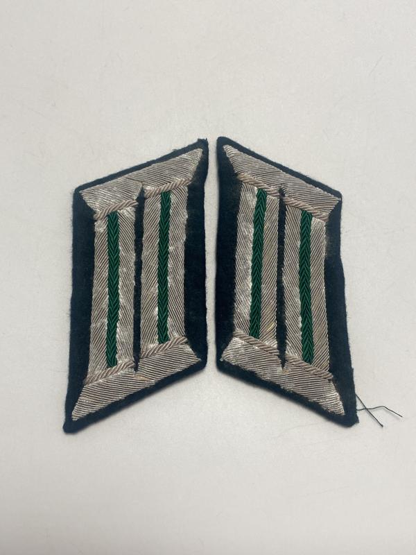 WWII German Army Heeresverwaltung (Administration) Officer Collar Tabs