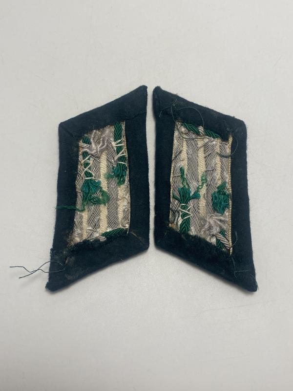 WWII German Army Heeresverwaltung (Administration) Officer Collar Tabs