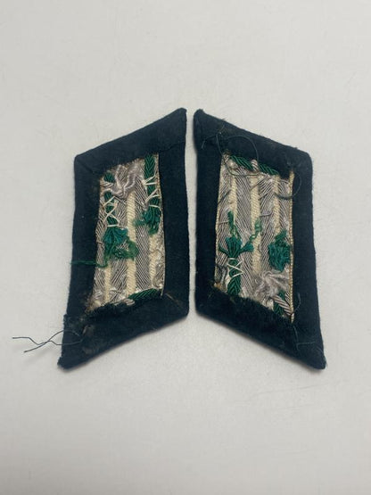 WWII German Army Heeresverwaltung (Administration) Officer Collar Tabs