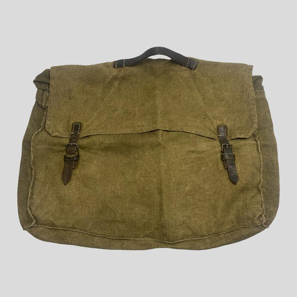 WWII German Army Enlisted Wash Bag (Waschbeutel) – Original Wehrmacht Canvas Field Laundry Bag