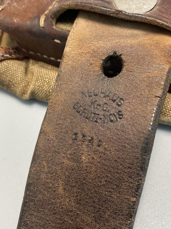 WWII German M34 Tornister – Named to Pioneer Btl. 562, 1939 (Wegener)