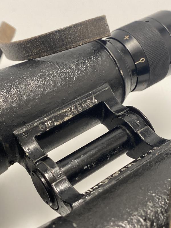 WWII German 7×50 Panzer Dienstglas Binoculars – Hensoldt “Ice-Cream Cone” (bmj)