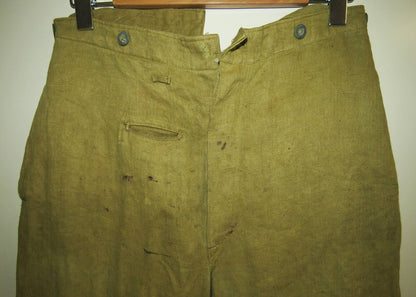 German East Asia Corps (Ostasiatisches Expeditionskorps) Tunic and Trousers – Model 1900 “Drillich” Tropical Uniform