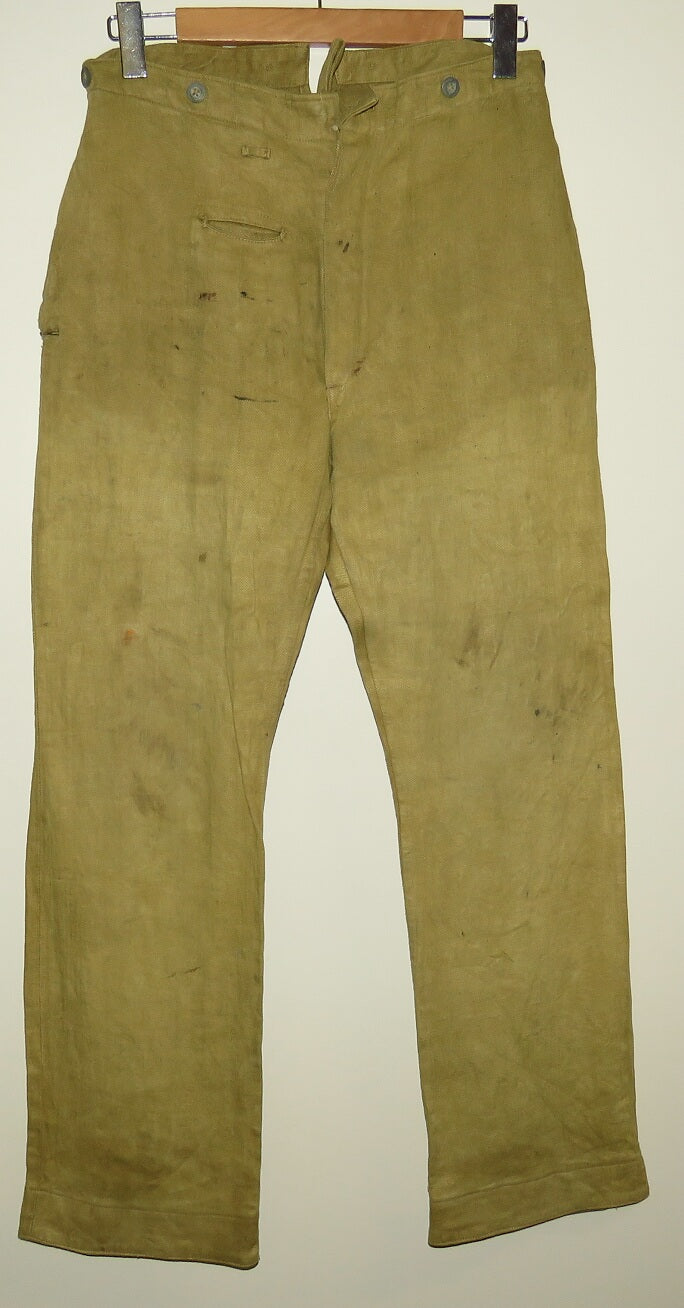 German East Asia Corps (Ostasiatisches Expeditionskorps) Tunic and Trousers – Model 1900 “Drillich” Tropical Uniform