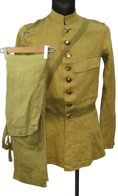 German East Asia Corps (Ostasiatisches Expeditionskorps) Tunic and Trousers – Model 1900 “Drillich” Tropical Uniform