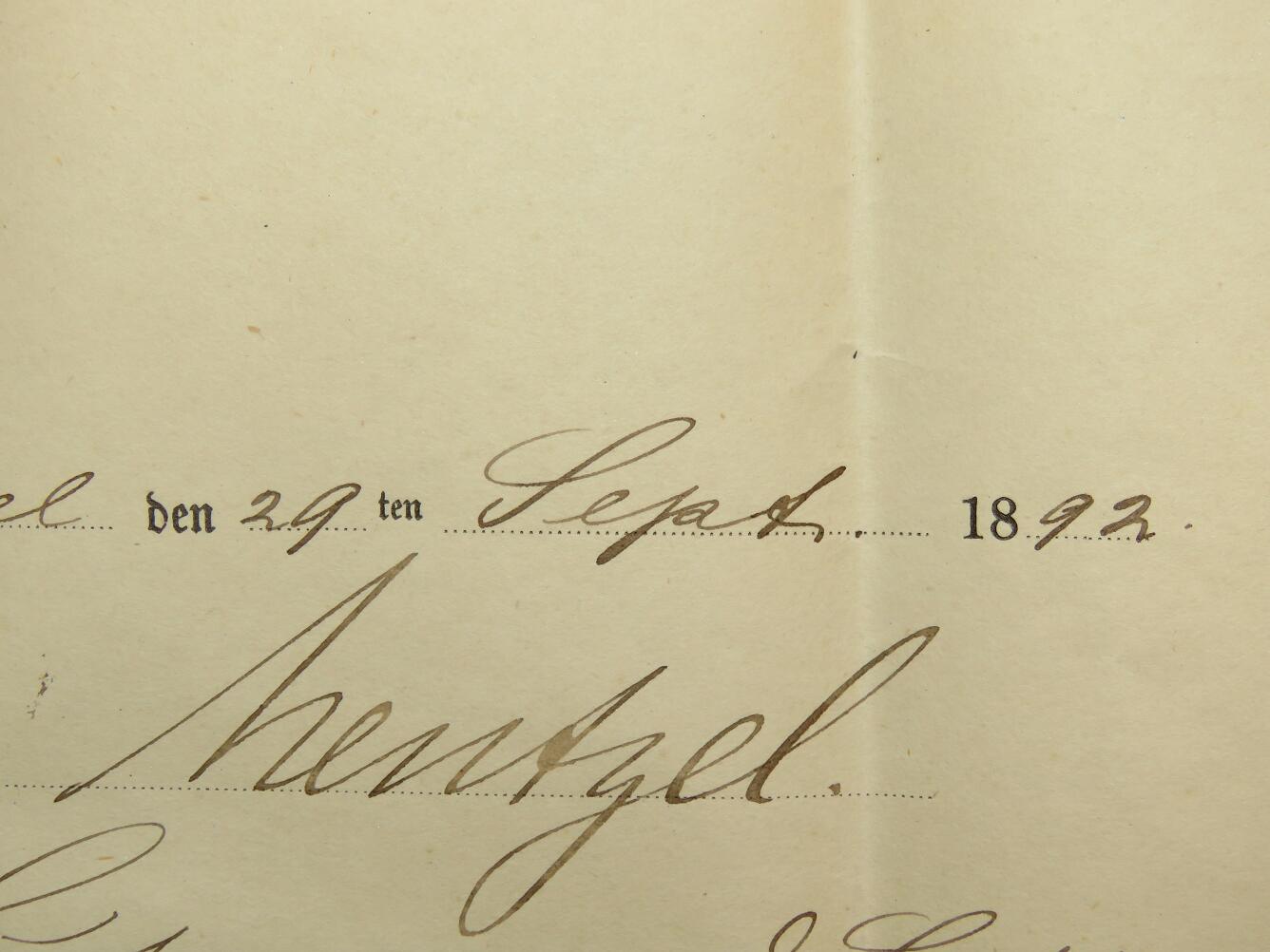 WWI German Militärapass – Gefreiter Simans (2. Rhein Fld Art Rgt 23 / Hess. Feld Art Rgt 11)