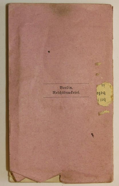 WWI German Militärapass – Gefreiter Simans (2. Rhein Fld Art Rgt 23 / Hess. Feld Art Rgt 11)