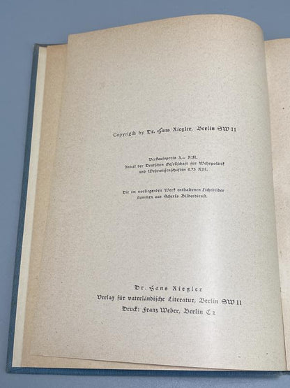 1938 Heer, Flotte und Luftwaffe – Wehrpolitisches Taschenbuch (German Military Policy Manual)