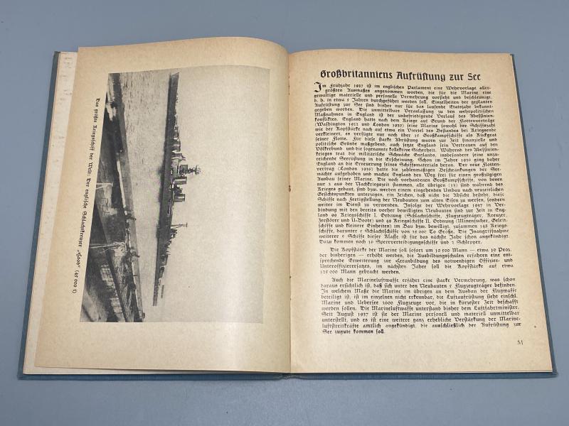 1938 Heer, Flotte und Luftwaffe – Wehrpolitisches Taschenbuch (German Military Policy Manual)
