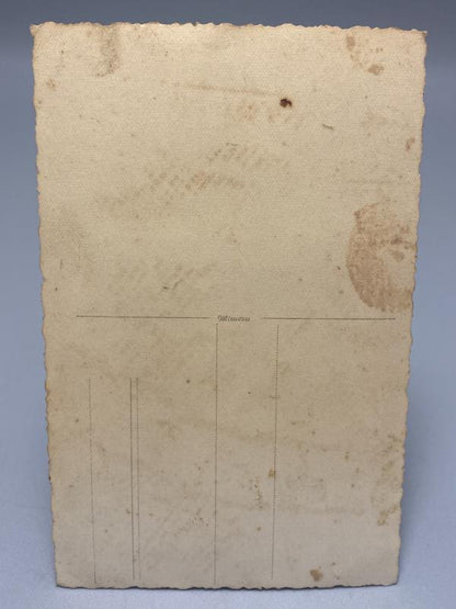 WWII German Army (Heer) Gefreiter Studio Portrait Photograph