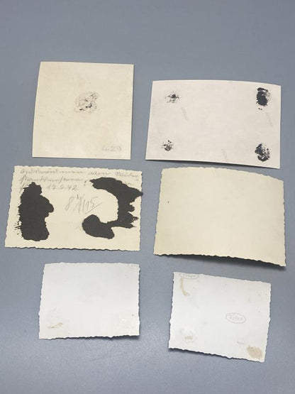 WWII Frontline Photograph Group – Western & Eastern Front Combat Scenes (6 Photos)