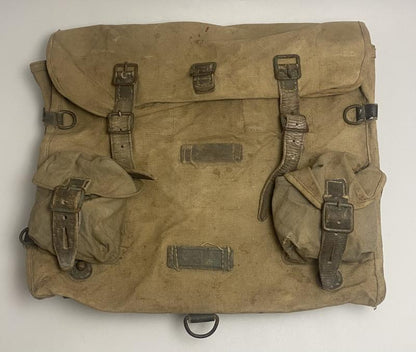 Pre-War Italian Army M29 Combat Assault Pack – Canvas Infantry Backpack (1936)