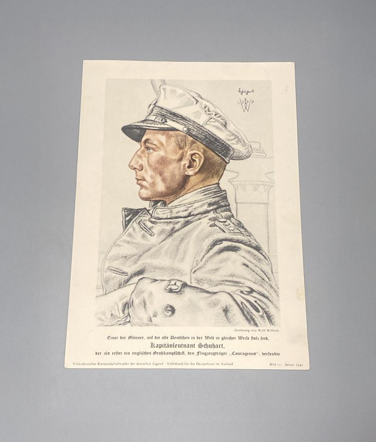 WWII VDA Leaflet – U-Boat Commander Prien