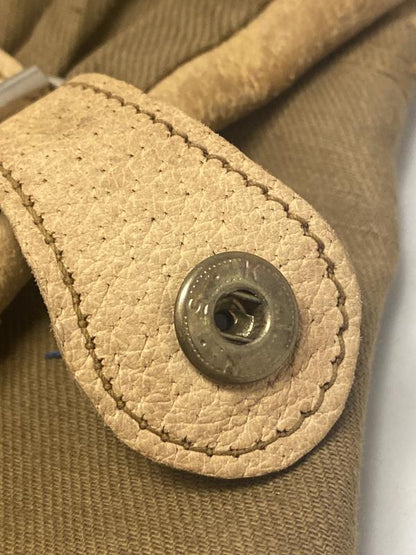 WWII German Tropical Kradschützen Gauntlets – RBN “B41” Marked, Unissued Matching Pair