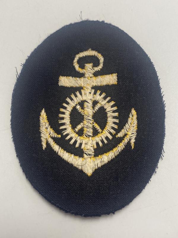 WWII Kriegsmarine Motor Engine Specialist Sleeve Patch – Unissued Naval Trade Insignia