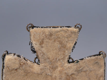 Kulm Cross (1813) – Embroidered Officer Iron Cross, 42mm, Napoleonic