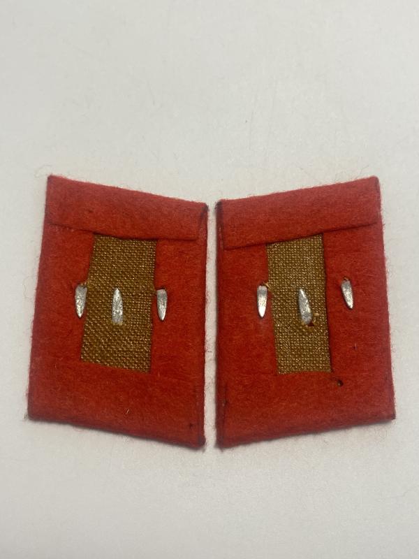 WWII Luftwaffe Flak Enlisted Collar Tabs – Unissued Soldat Rank Pair