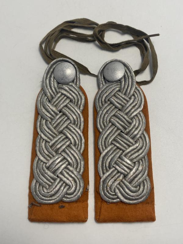 WWII Luftwaffe Nachrichten (Signals) Major Shoulder Boards – Matching Pair