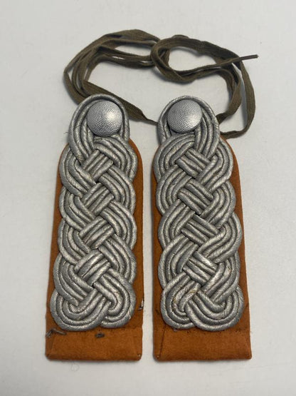 WWII Luftwaffe Nachrichten (Signals) Major Shoulder Boards – Matching Pair
