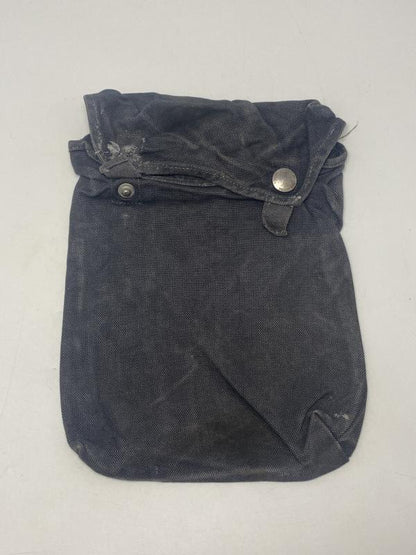 WWII German Luftwaffe Tropical Blue Canvas Gas Cape Bag – DAK / Mediterranean Issue