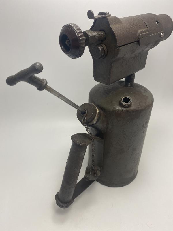 WWII German Army 2-Litre Gasoline Blow Torch – Missler (Panzer Vehicle Tool)