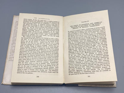 1947 British Political Book – The Alternative by Sir Oswald Mosley (First Edition)