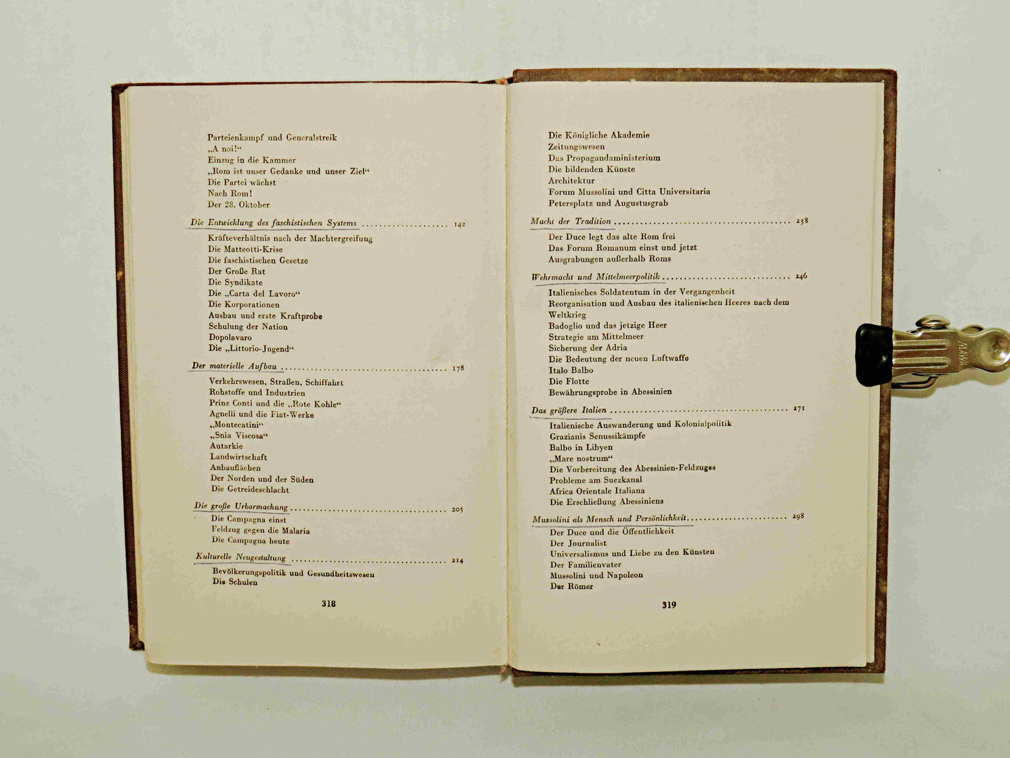 Mussolini und das neue Italien – Gert Buchheit, 1938