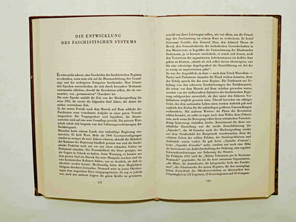 Mussolini und das neue Italien – Gert Buchheit, 1938