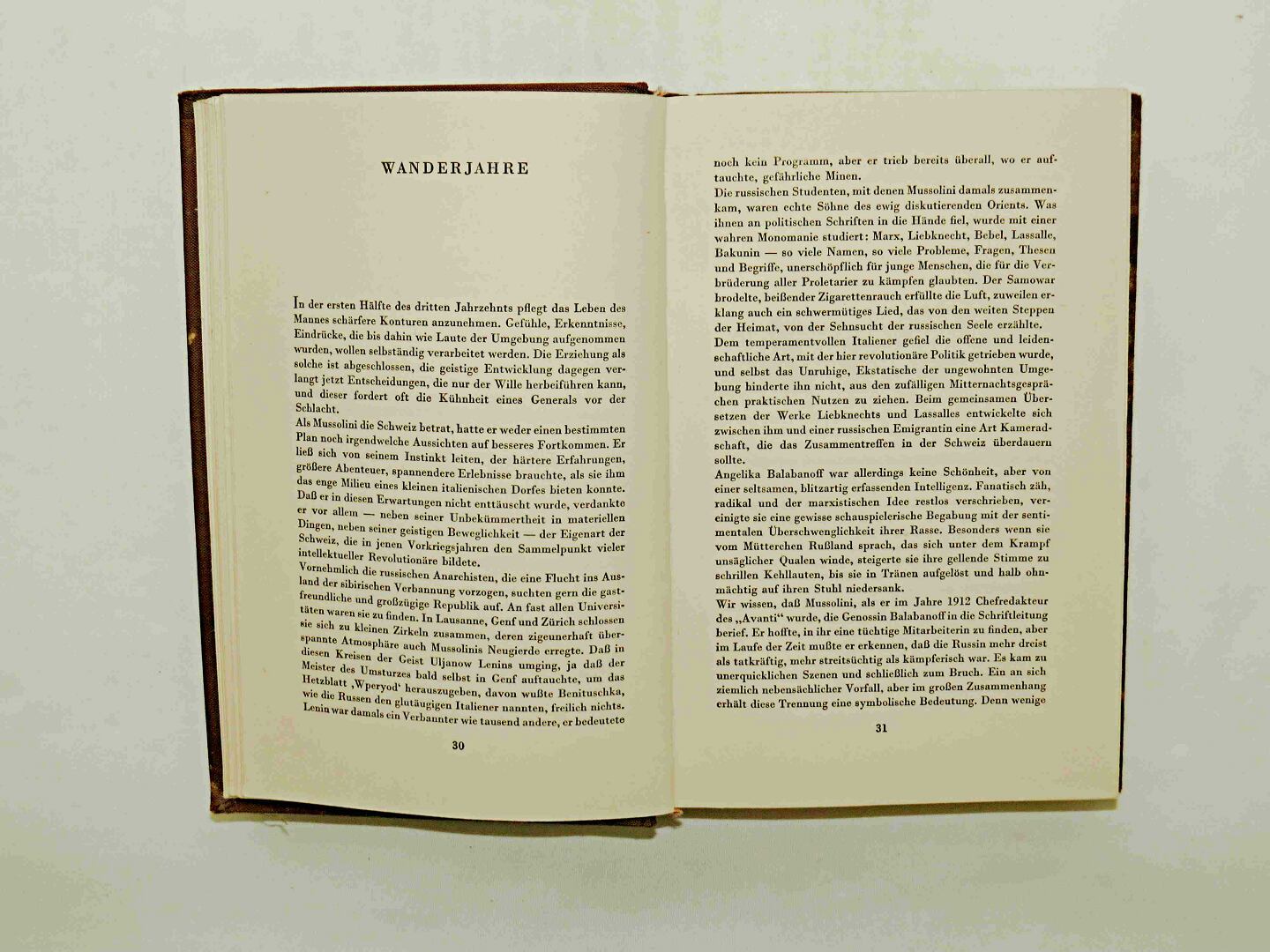 Mussolini und das neue Italien – Gert Buchheit, 1938
