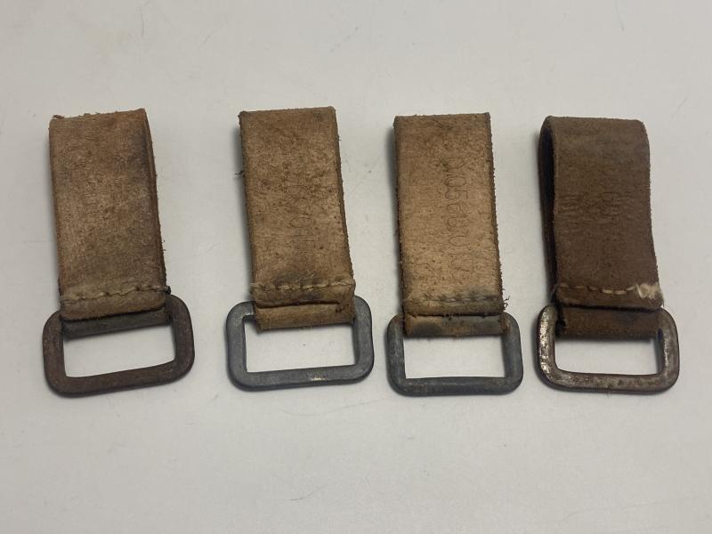 WWII German Late-War RBN-Numbered D-Ring Strap