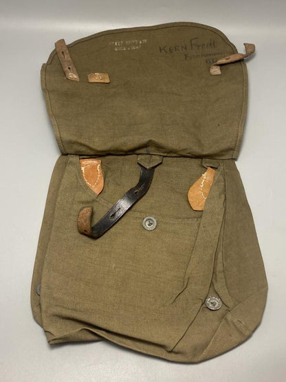 WWII German Political Bread Bag Vienna 1942 – NSDAP / SA / NSKK Pattern