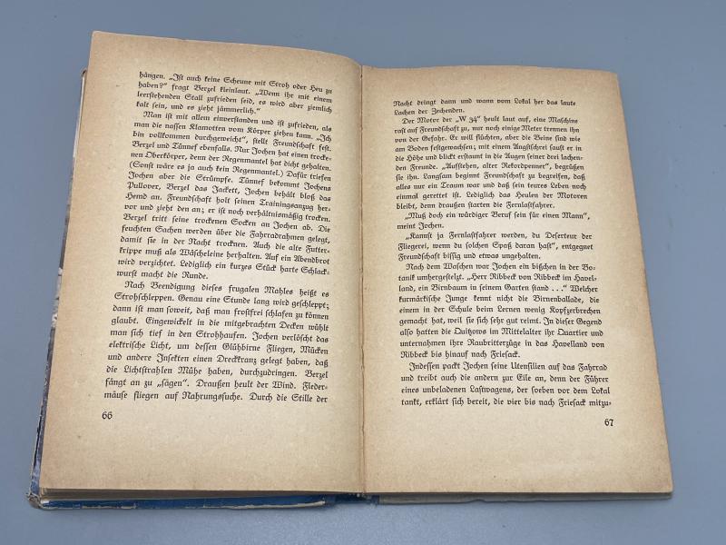 1939 German Aviation Youth Book – Vier Jungen Erobern die Luft (Four Boys Conquer the Sky)