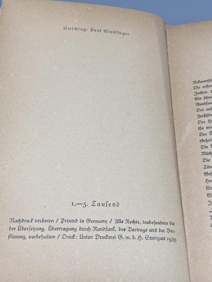 1939 German Aviation Youth Book – Vier Jungen Erobern die Luft (Four Boys Conquer the Sky)