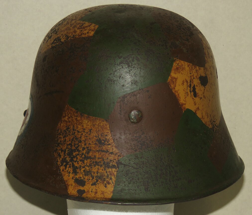 Austrian M1916 Re-Issue Helmet – Camo, Danish Resistance